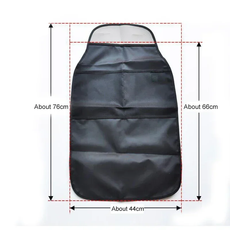 Car Seat Back Protector Cover For Children Anti Mud Dirt Anti Kick Mat Pad Storage Bags