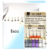 10 Packs Dental C+ FILE For Catheterization 21/25/31mm SSt Endo Root Canal C Files Hand Use Endodontic Dentistry Lab Products 2