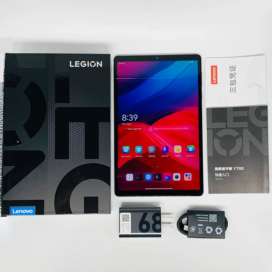 Original Lenovo LEGION Y700 2023 Snapdragon 8+ Octa Core