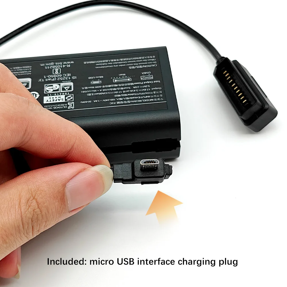 Battery Charger with AC Power Cable for DJI Mavic 2 Pro / Zoom Drone 60W Output Power Spare Parts Accessories
