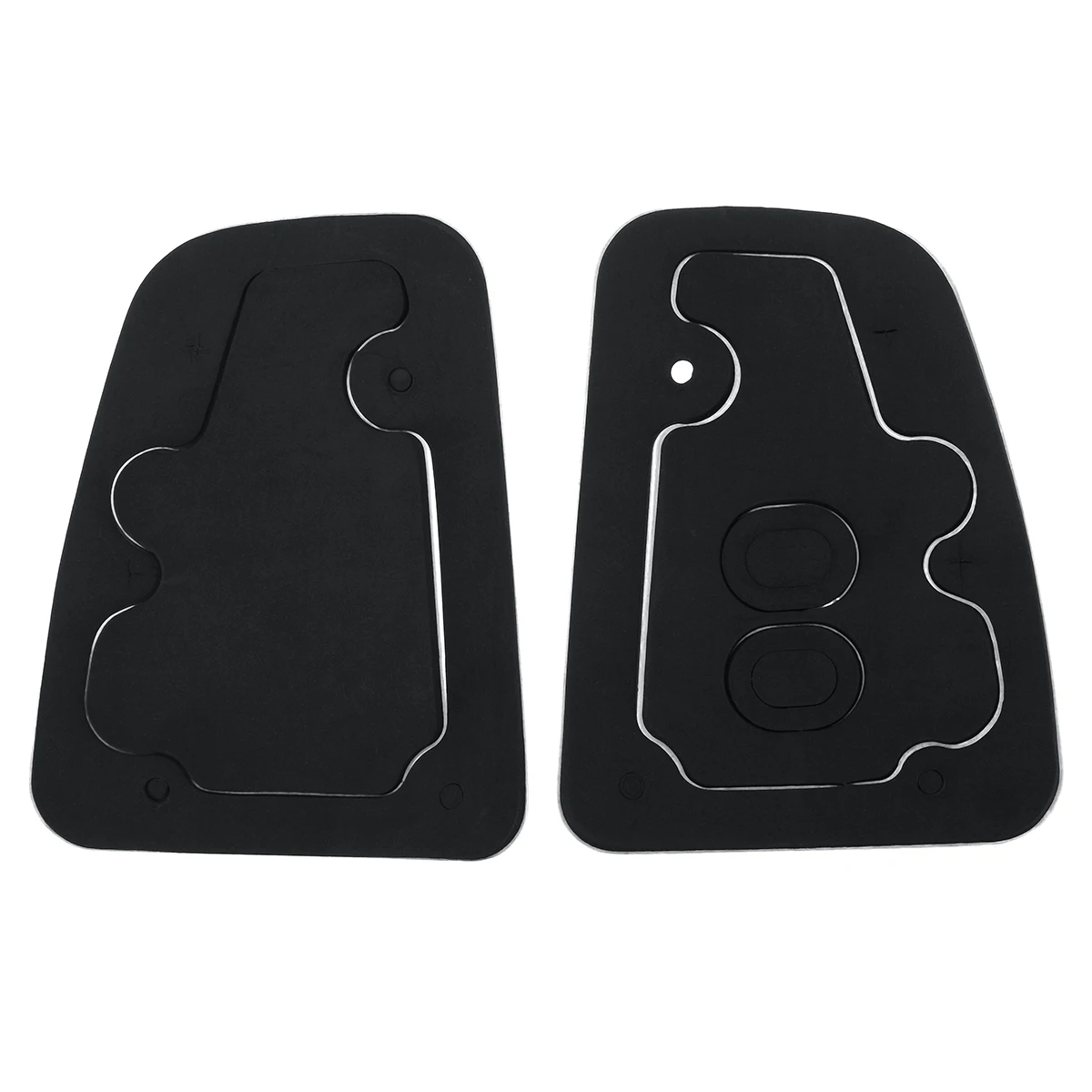For Mercedes Benz ML W164 2005 2006 2007-2011 Pair Car Rear Tail Brake Light Lamp Gasket Seal Gaskets A1648261691 A1648261591 rubber seal gaskets