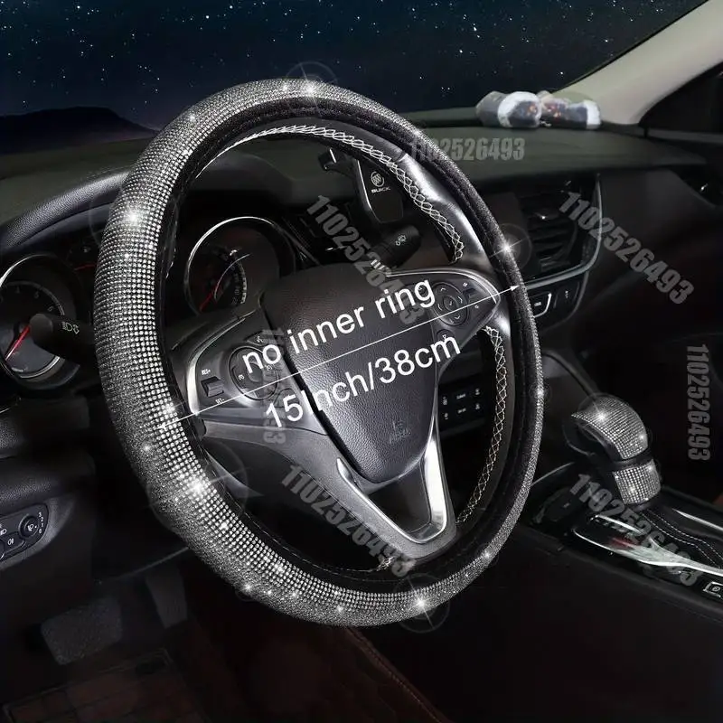 Stylish Rhinestone Car Interior Set. 2