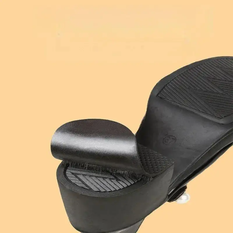 Rutschfeste, verschleißfeste Sohlenaufkleber – Anti-Reibungs-Schutz für Absätze, geeignet für High Heels, Sportschuhe usw., verbessern den Halt. – Detail 2