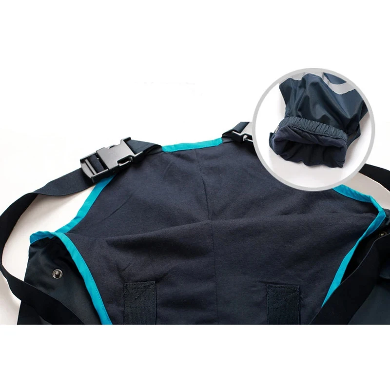 Kids Rain Pants - Autumn/Spring Waterproof Trousers with Fleece Lining, Windproof Design, and Loose Fit - Ideal for Boys and Girls