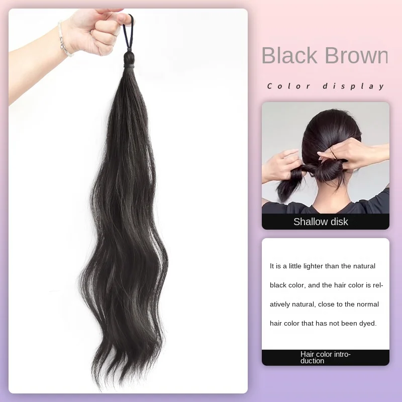 الألياف الاصطناعية لف الكرة الشعر الدائري شعر مستع...