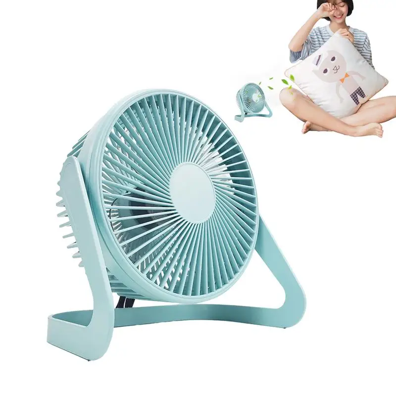 

Portable Desk Fan Air Circulator Mute Cool Breeze Cooling Fan USB Rechargeable Small Air Cooler Cooling Fan For Home Office Dorm