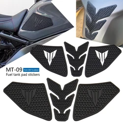NEW Motorcycle Side Fuel Tank pad Tank Pads Protector Stickers Decal Gas Knee Grip Traction Pad For YAMAHA MT-09 MT09 2021-2023