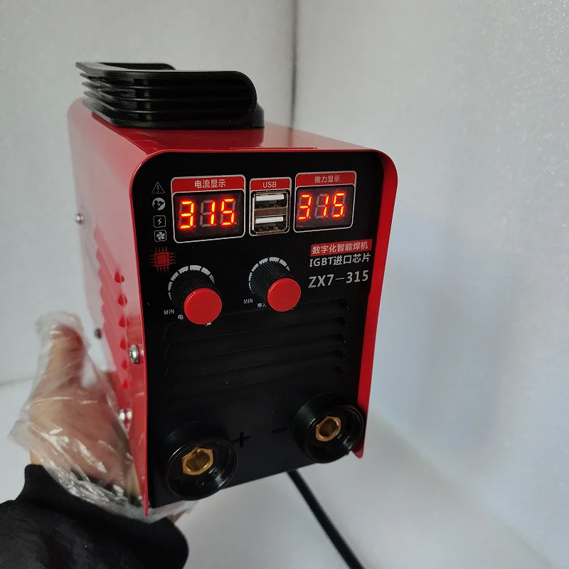 Portable ZX7 315A MMA Arc Welder Inverter Welding Machine 220V Mini Iron Electric Welding Equipment Car Repairing Tools 6