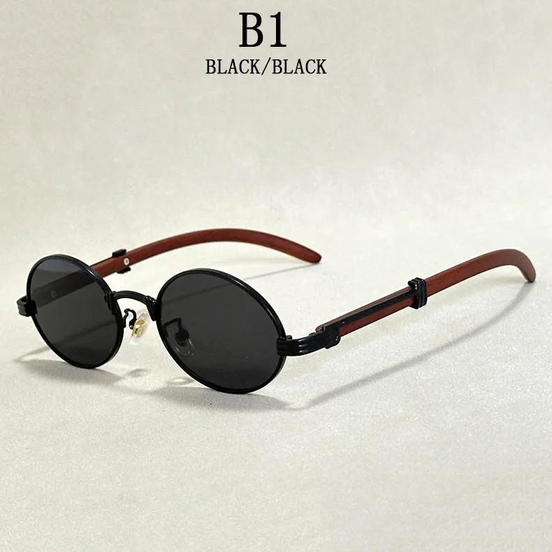 Mode ovale Sonnenbrille Frauen trend ige 2024 Vintage Sonnenbrille für Männer Retro Brille Lünette Soleil Femme Drops hipping Zonnebril – Detail 1