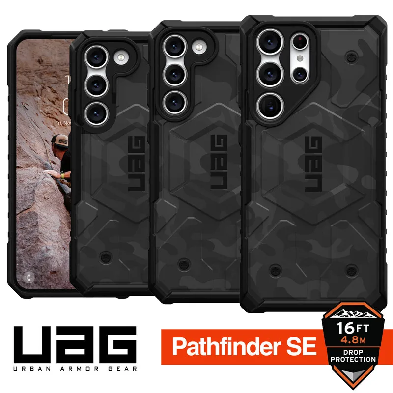 Custodia Magnetica Mimetica Originale Urban Armor Gear Uag Pathfinder Per Samsung Galaxy S23/S23 Plus/S23 Ultra Protect Cover Coque