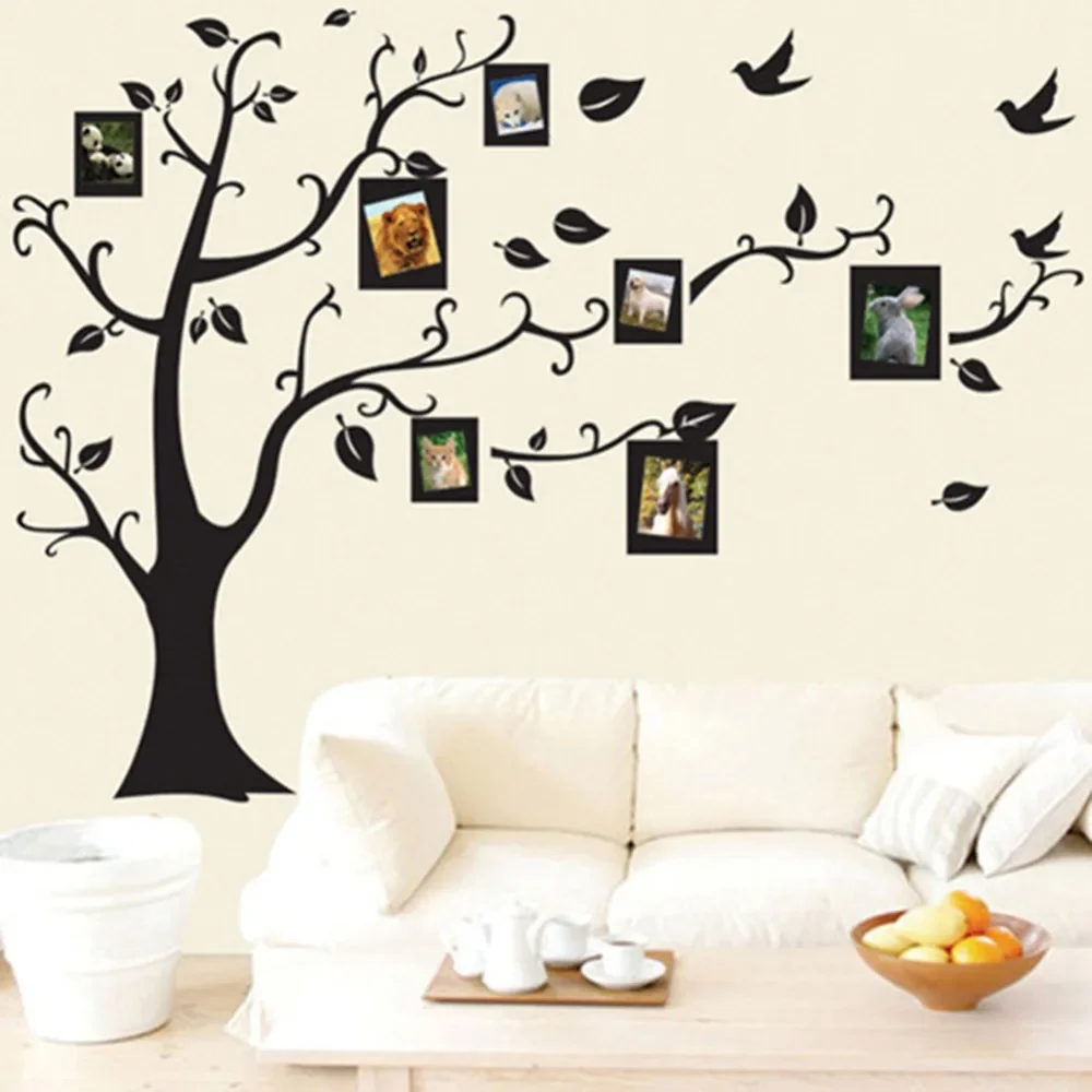Large 3D Photo Tree Wall Decal 6
