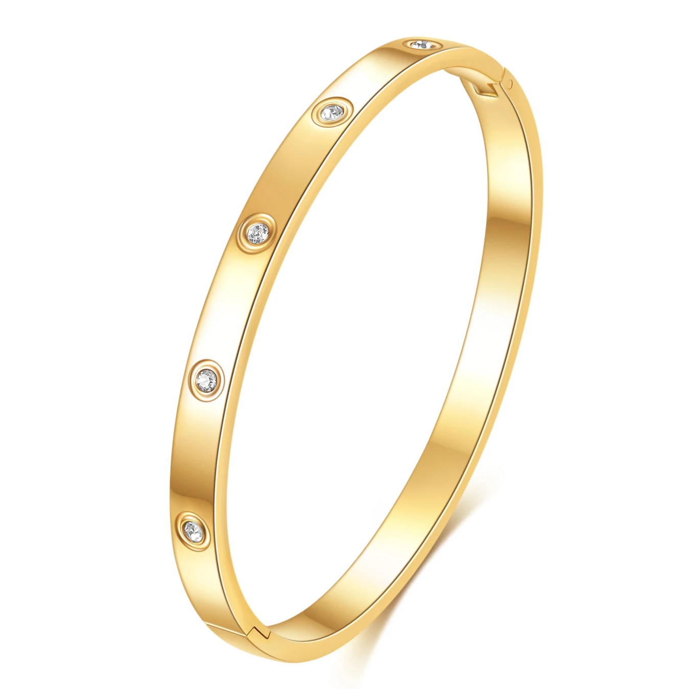 Hollow Star Bracelets & Bangles For Women Fashion Stainless Steel Sweet Romantic Bracelet Rose Gold Color Jewelry Gift bracelet jewelry