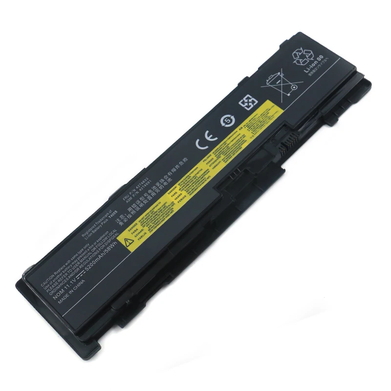 Shuozb 42t4691 42t4833 Bateria do Portátil para Lenovo Thinkpad T400s T410s T410si 42t4689 42t4832 51j0497 Fru 42t4688 42t4690 11.1v - Imagem 3