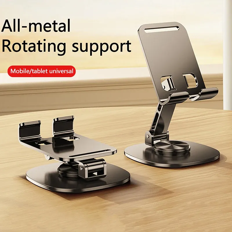 Awei-Foldable Tablet Mobile Phone Desktop Phone Stand Mini Universal Adjustable Stand for iPhone Samsung Desk Holder Universal