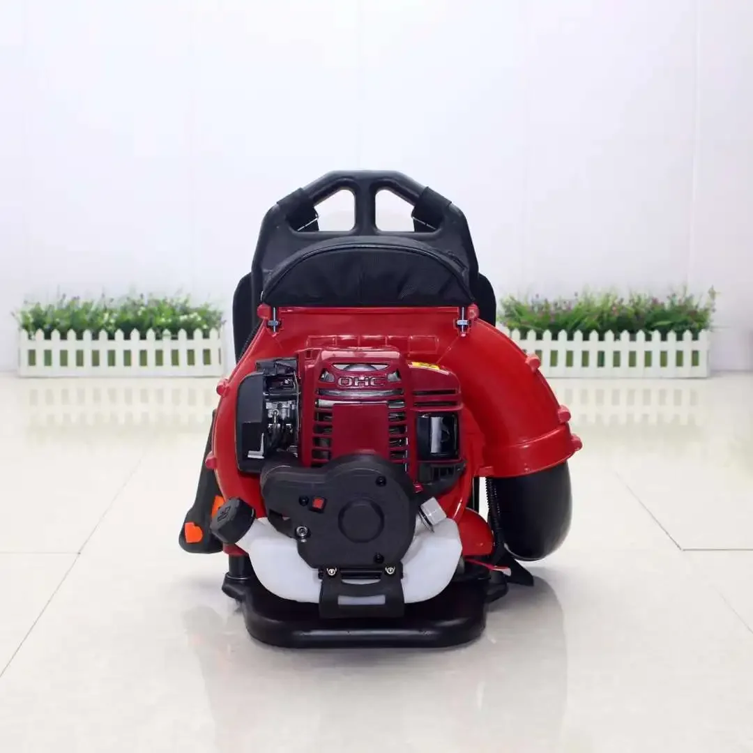 Electric Start Air Blower Four Stroke 37.7cc Gasoline Leaf Blower Knapsack Snow Blower Road Dust Removal Seconds To Start 5