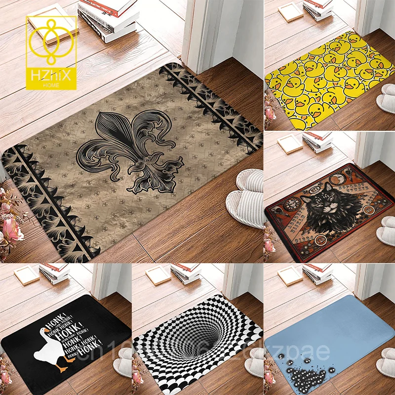 https://ae01.alicdn.com/kf/S8bf4031235da40dab1ab2984ba1b28ac9/Fleur-Black-And-Gold-Entrance-Doormat-for-Living-Room-Home-Decoration-Sofa-Table-Large-Area-Rugs.jpg