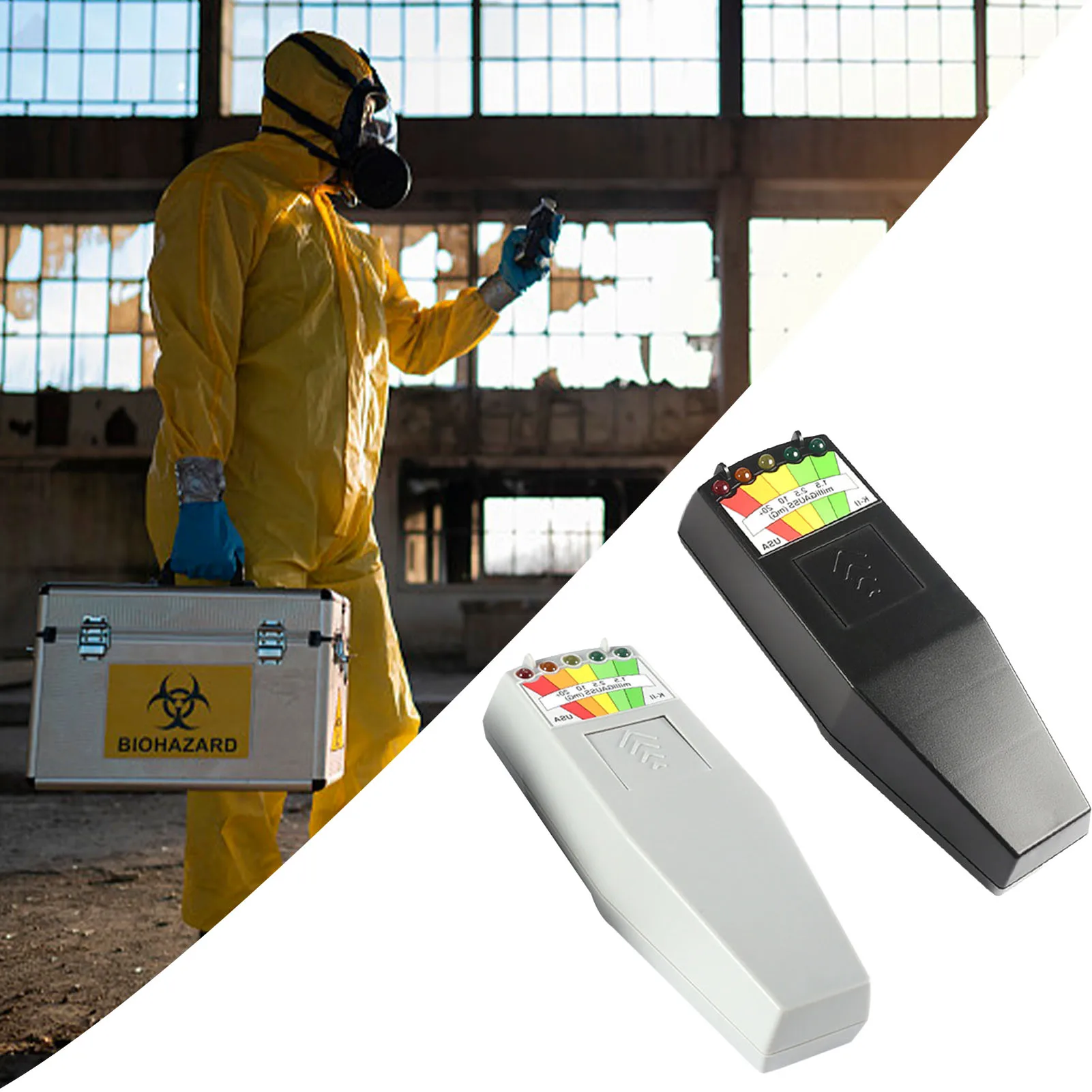 EMF 감지기 LED EMF 미터 자기장 탐지기 유령 사냥 초자연적 인 장비 검사자 가정 사무실을위한 휴대용 K2 미터