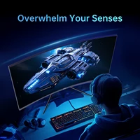 KTC 32 inch 240Hz Curved Gaming Monitor 1500R 1080P 125% sRGB 1ms, Freesync/G-sync HDR10,HDMI/DP/USB Ports VESA,Tilt Adjustable, - Image 2