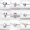 2024 Disney 925 Sterling Silver Spider Super Man Charm Bead Fit Original Pandora DIY Marvel Bracelet Women's Pendant Jewelry Gif 2
