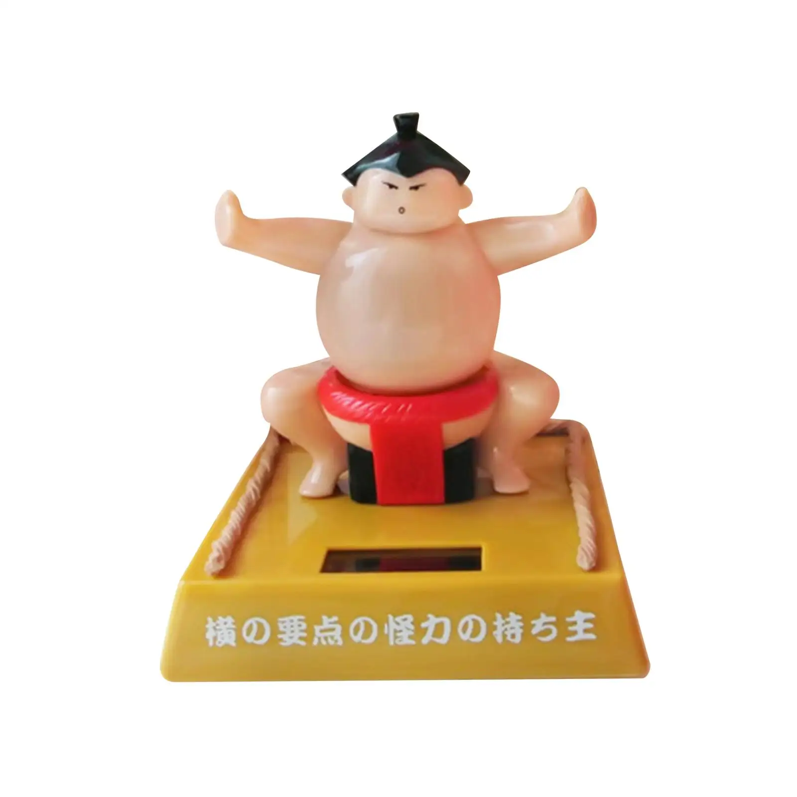 Wrestling Miniature Solar Car Dashboard Ornament 9X9Cm Giocattolo Da Tavolo Realistico