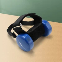 Dumbbell Ankle Strap Feet Dumbbell Attachment with Hook and Loop Fastener Dumbbell Webbing for Leg Muscles Strength Training 2