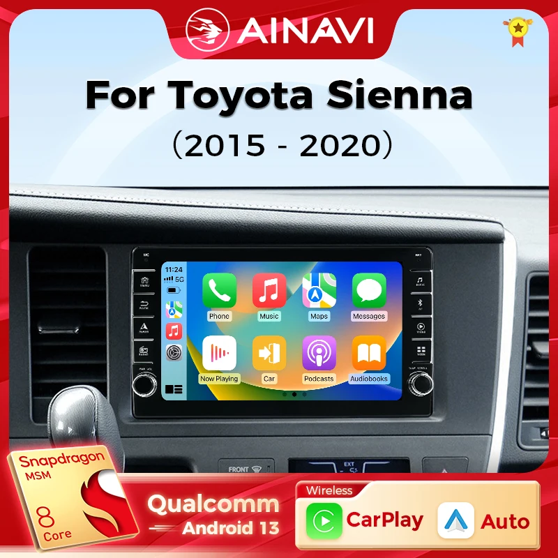 Ainavi-For-Toyota-Sienna-3-2015-2021-Android-Car-Radio-Multimedia ...