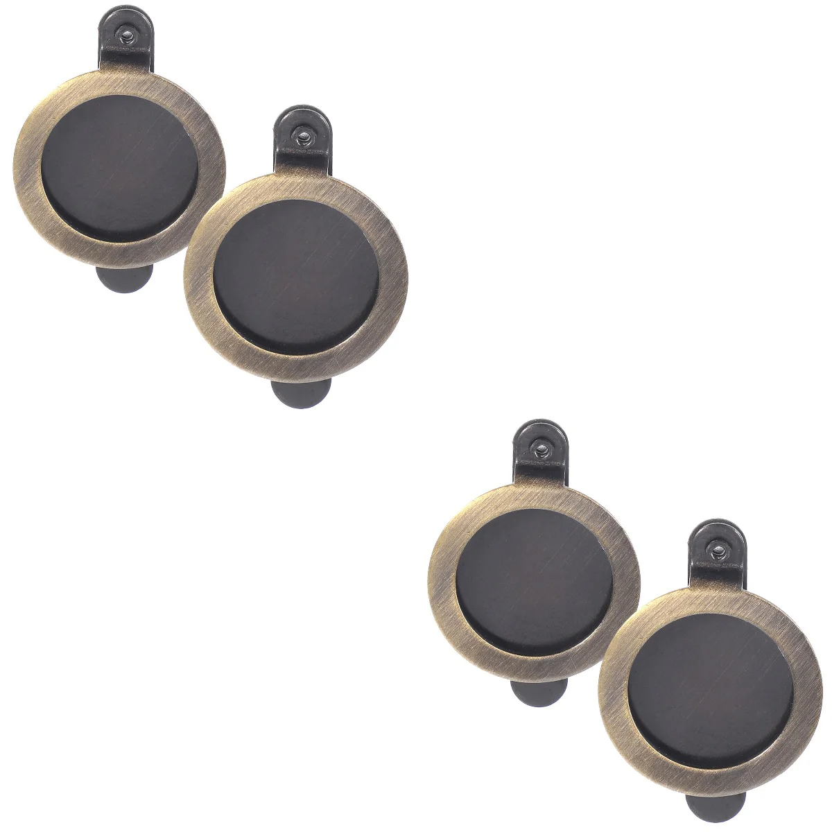 

Cat Eye Back Cover Piece Peep Hole Covers Door Peephole Apartment Copper Privacy Front Security Decor