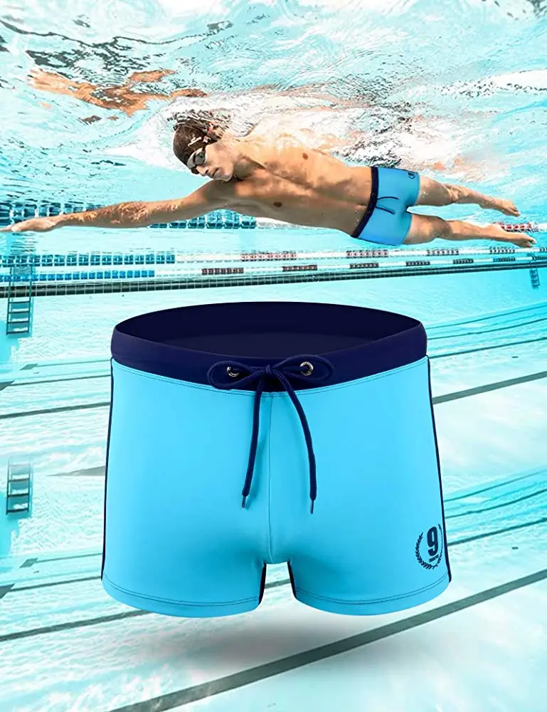 Swim Trunks Mens Breathable Swimsuits Man Boxer Briefs Sunga Swim Suits Maillot De Bain Beach Shorts