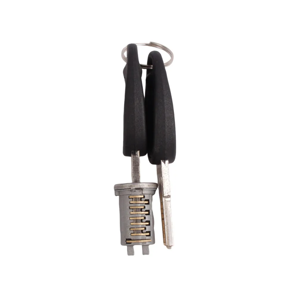 RV Roof Lock Kit with 2 Keys & 2 Cylinders-Aluminum Alloy No-Damage Installation Easy Disassembly Camper RV Accessories