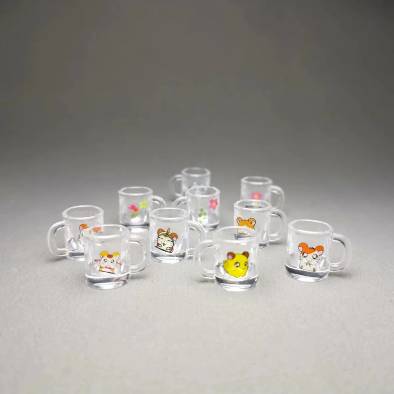 20 Pièces Accessoires Maison De Poupée Miniatures - Gâteaux, Cafés, Assiettes - PVC, échelle 1:12/1:6 - Pour Décoration, Jeux