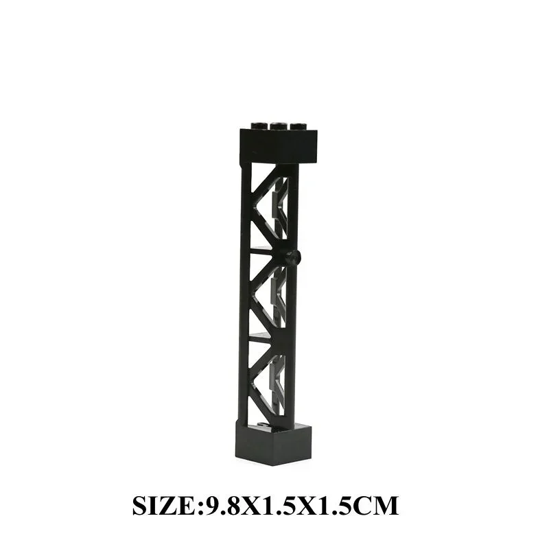 4pcs City Accessory Pillars High-tech MOC Parts for Military Building Block Christmas Gift Toys for Children building blocks toys building blocks technical parts