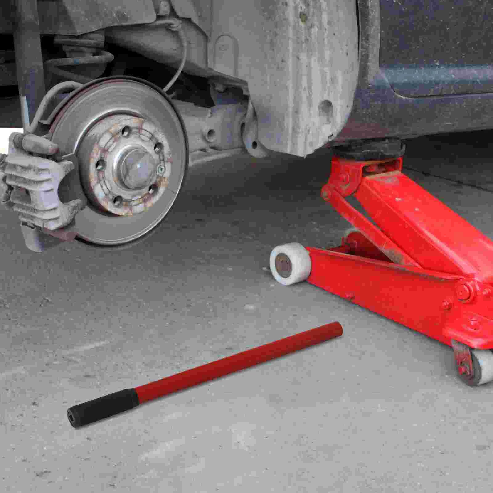 Hydraulic Jack Extension Rod Single Section Handle Compatible Vertical Jacks Floor Replacement Parts Manganese Steel