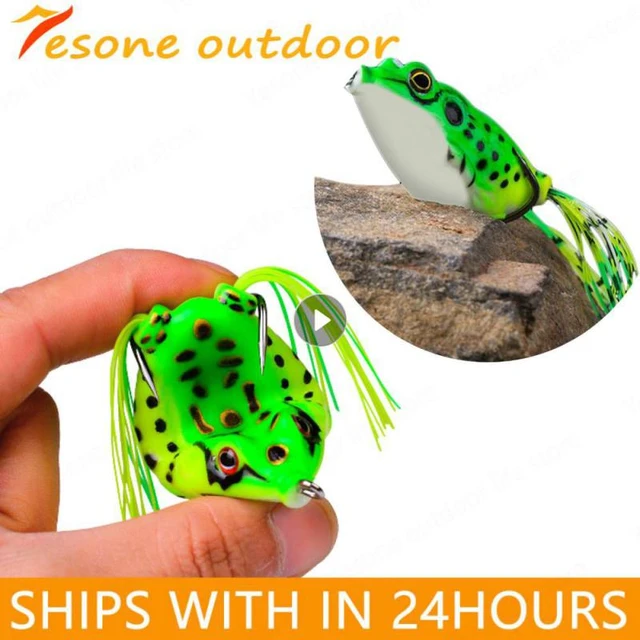 5G 9G 13G 17.5G Frog Fishing Lures Trolling Silicone Bait With Fishing  Hooks Catfish Top Water Soft Plastic Artificial Frog Bait - AliExpress