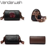 Casual Women Handbag Soft Leather Shoulder Crossbody Bag 4