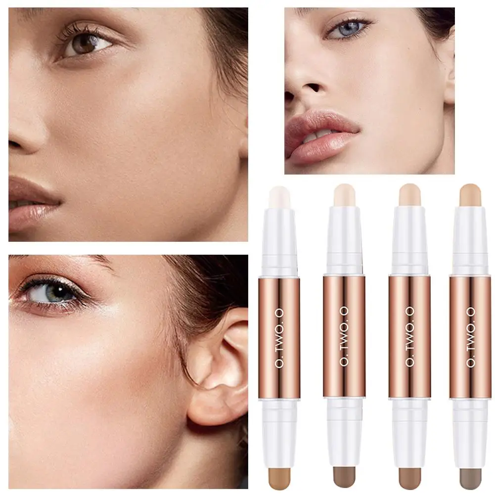 

O.TWO.O Contour Stick Highlighting&Bronzer Face Brightening Pen Double Makeup Waterproof Cosmetics Head Contour Contouring Z7G1