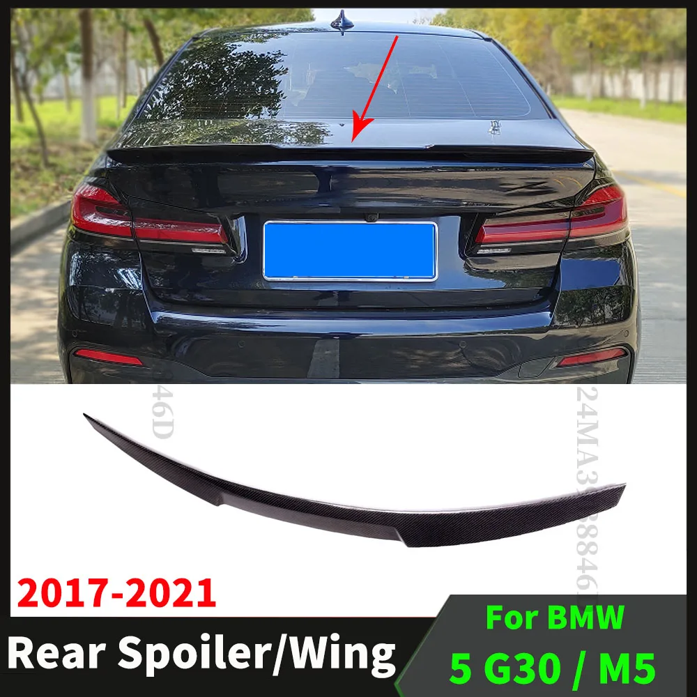 

Rear Sport Trunk Spoiler Wing Tuning Styling Boot Lip Tail For New BMW 5 Series G30 G38 M5 F90 2017-2021 525i 540i 530i Body Kit