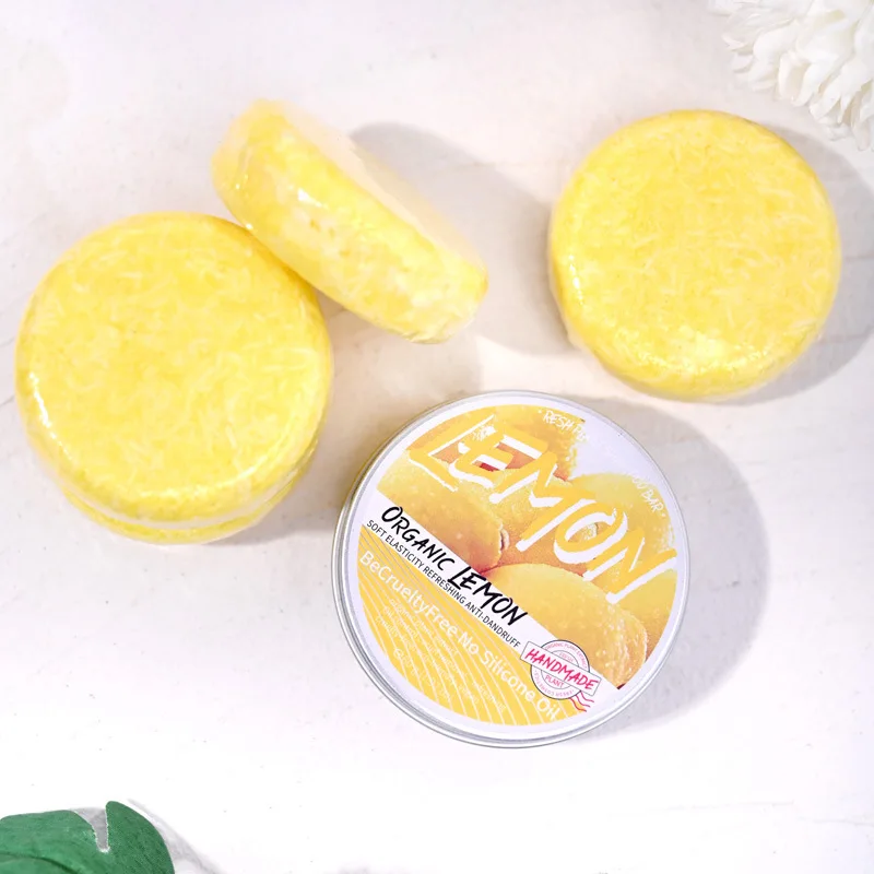 Lemon plant shampoo is refreshing, oil controlling, dandruff reducing, and strong for hair. Handmade shampoo without silicone oi 5