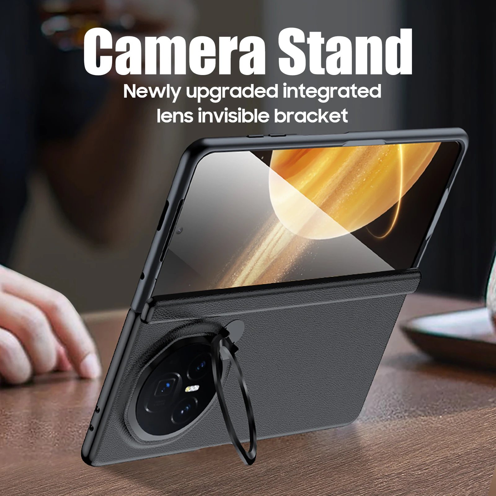 جراب واقي من الجلد لشرف السحر V3 ، فيلم مدمج ، محو...