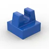 20pcs MOC Parts 15712 44842 Tile Modified 1 x 1 with Open O Clip Compatible Bricks DIY Assmble Building Blocks Particle Kid Toy 5