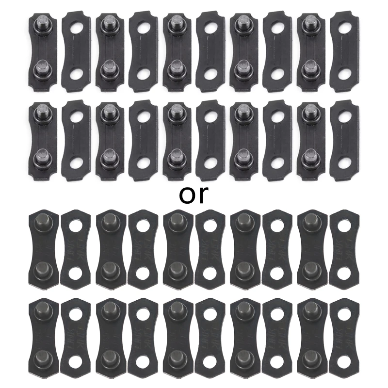 

3/8LP Pitch Chain Link Repair Preset Straps Parts Replacement Accessories 10Pair