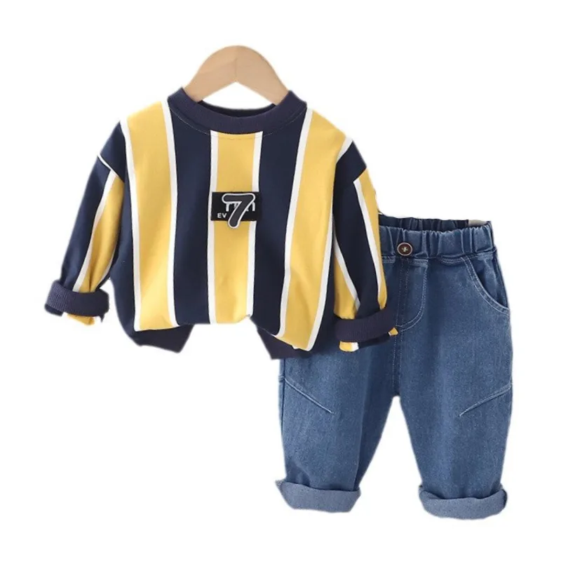 

New Spring Autumn Baby Girls Clothes Infant Outfits Children Boys T-Shirt Pants 2Pcs/Sets Toddler Casual Costume Kids Tracksuits