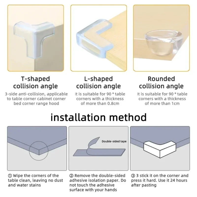 Clear Baby Table Corner Protectors 6