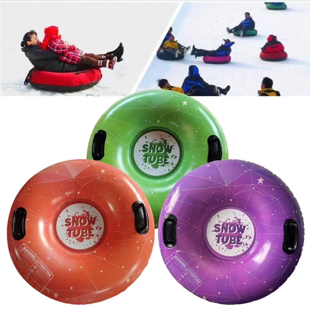 Safety Ski Seat Cushion Premium Heavy Duty Snow Sled Toboggan for Kids Adults Resistant Leakproof Great Load Bearing for Winter
