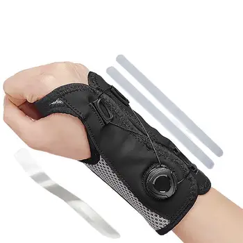 Supporto per il polso regolabile braccialetto ortopedico per Tunnel carpale per palestra sport tendinite artrite stecca protezione per il polso Brace