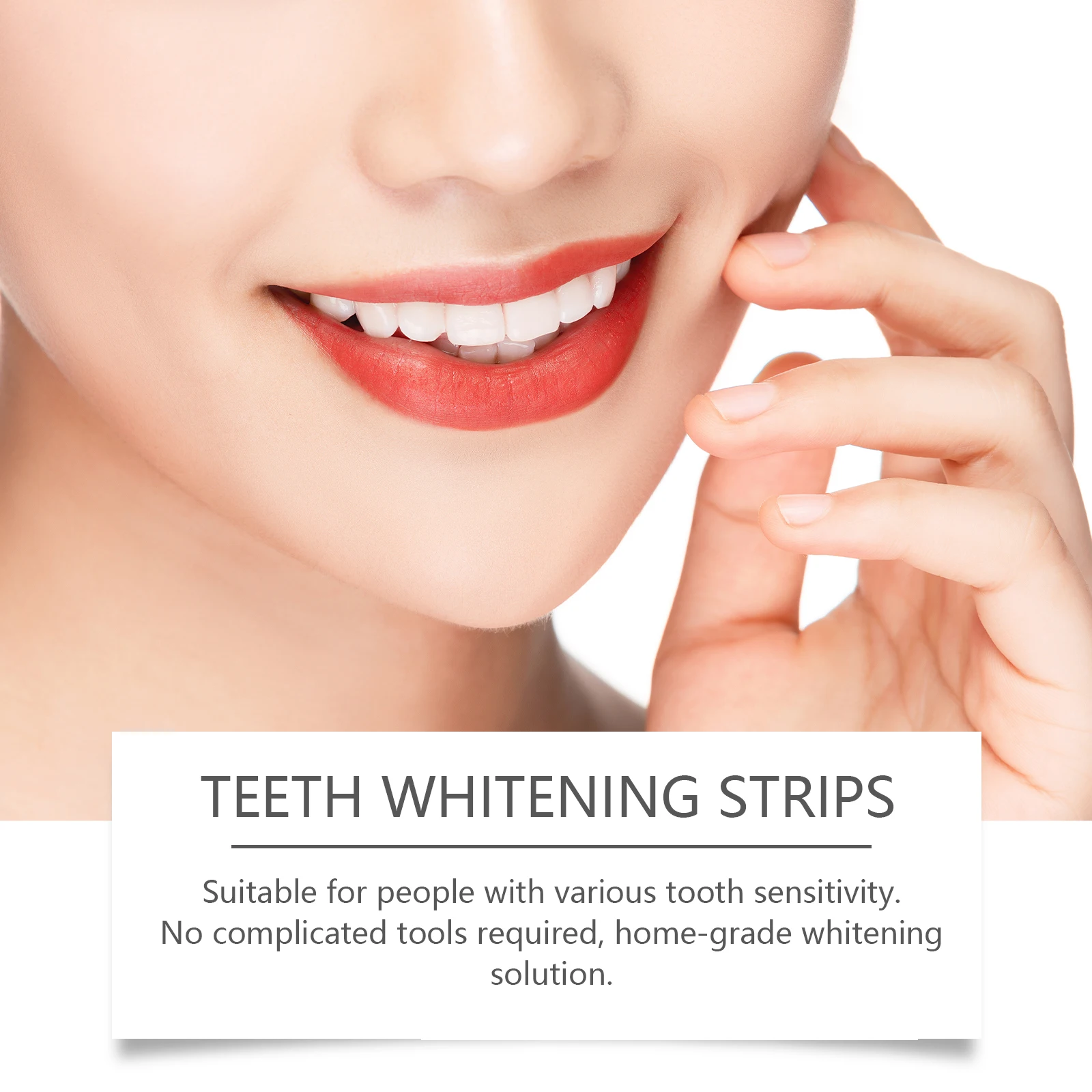 Teeth Whitening Strips: Clean Oral Stains, Tartar and Yellow Teeth, Brighten Teeth, Portable Whitening Strips