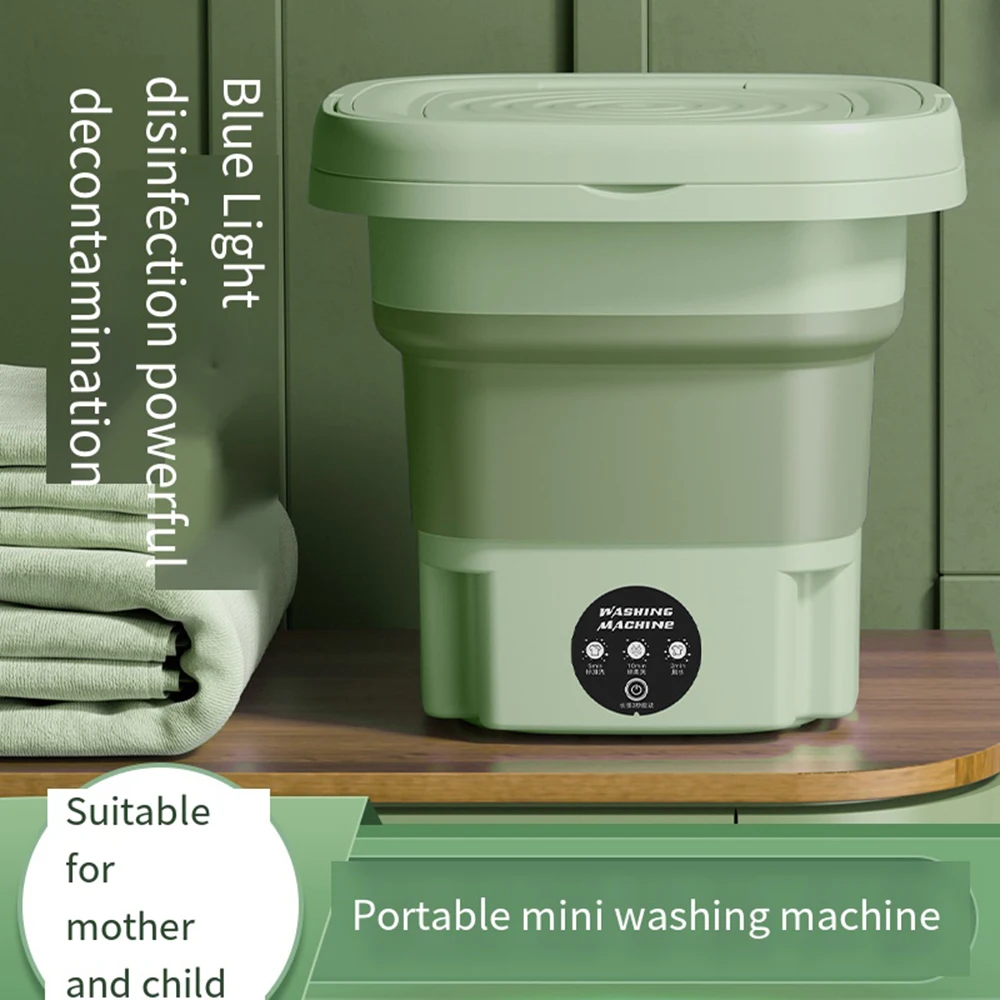 PORTABLE 230V MINI WASHING MACHINE IDEAL FOR OUTDOOR GARDEN CAMPING SPIN  DRYER