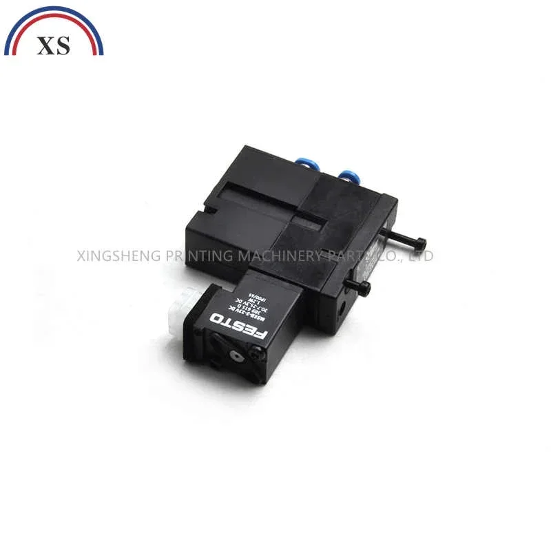 

Free shipping M2.184.1111 Solenoid Valve MEBH-4/2-QS-4-SA for SM102 CD102 SM52 PM52 Machine HD Offset Printing Parts