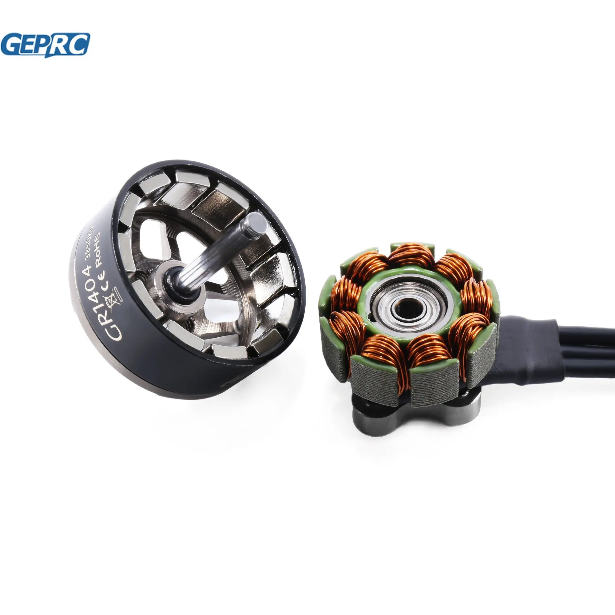 GEPRC GR1404 4500KV 3850kv двигатель подходит для дрона серии Cinelog25 для RC FPV квадрокоптера аксессуары для дронов запасные части thumbnail 2