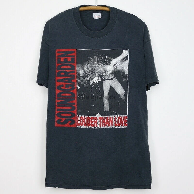Soundgarden louder than love t shirt Clearance