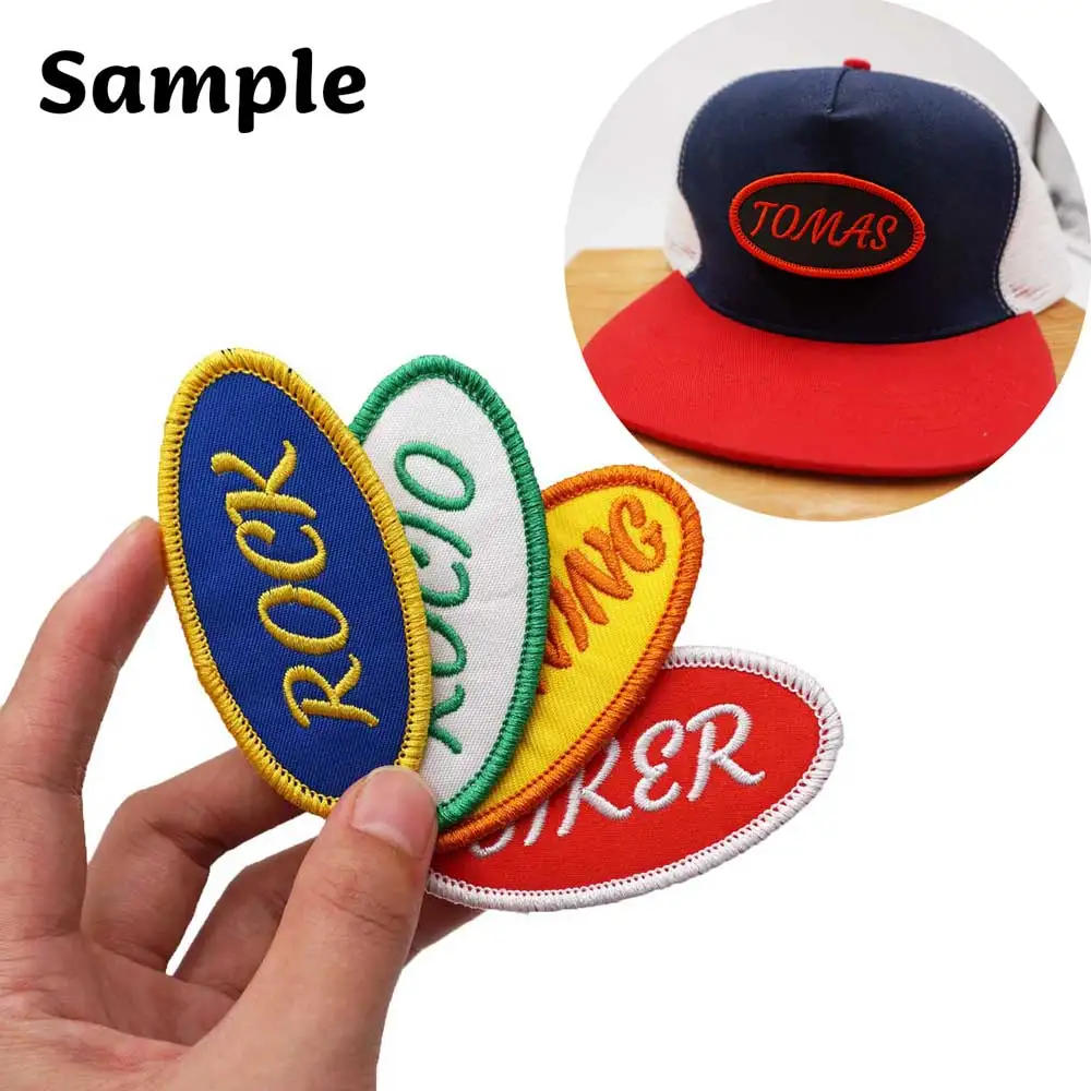 Custom Leather Patches & Name Tags for Hats - Custom Leather